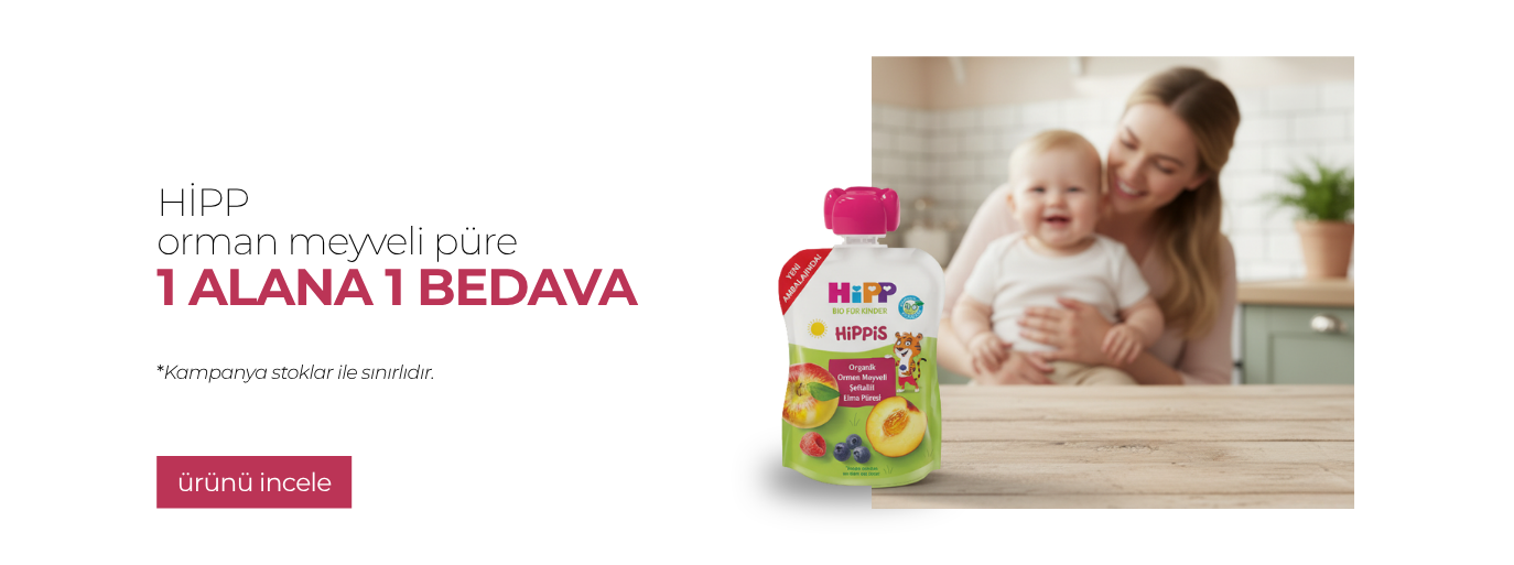 Hipp orman meyveli püre 1 alana 1 bedava