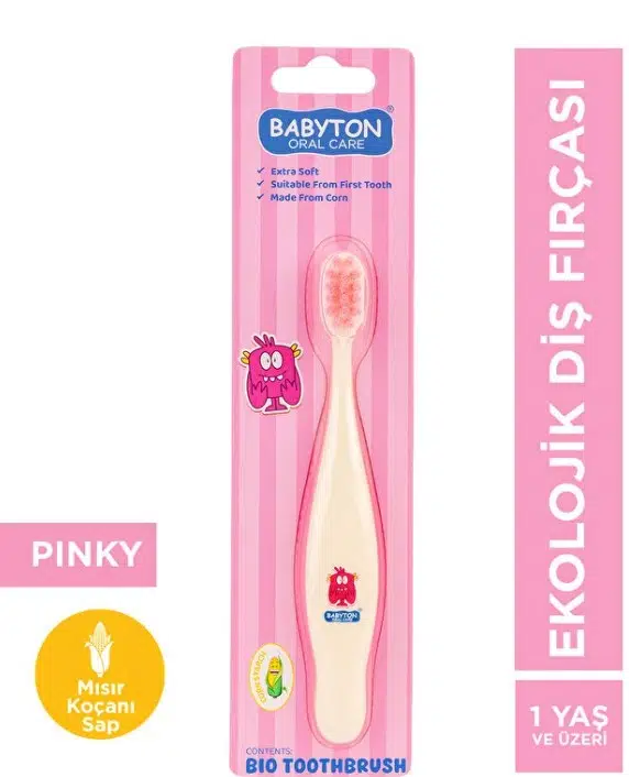 Babyton Bio Diş Fırçası Pinky Pink