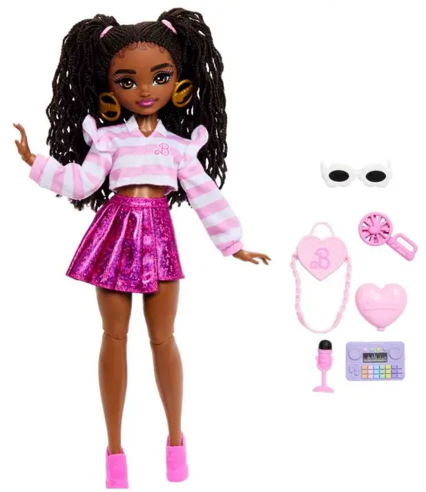 Barbie Dream Besties Bebekleri Brooklyn ve Aksesuarları JKP51 