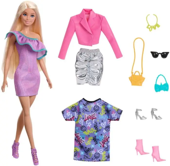 Barbie Moda Bebek Kıyafetleri Ve Aksesuarları HYT61 