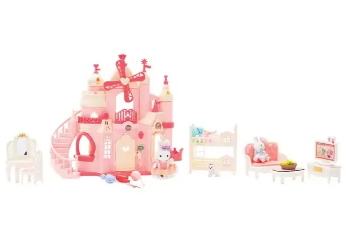 Bay Dreamy Mini Tavşan Büyük Şato Oyun Seti 6689 