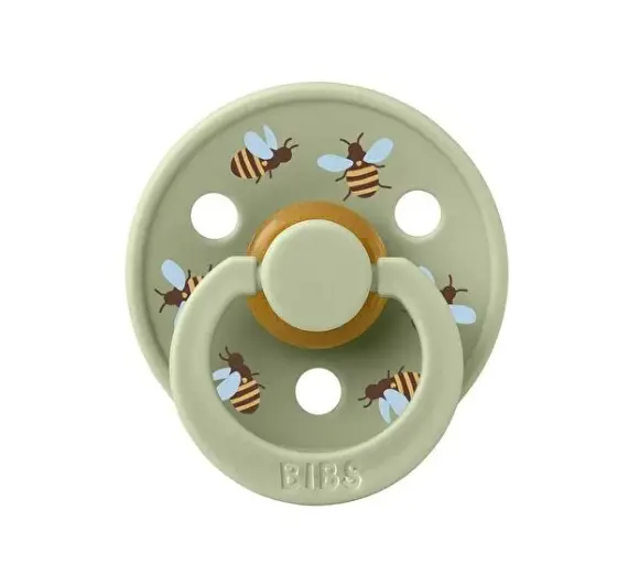 Bibs Studio Colour Bumblebee Friends Emzik 6-12 Ay Sage