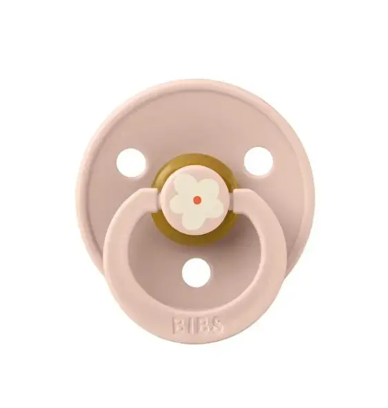 Bibs Studio Colour Jasmine Kauçuk Emzik 0-6 Ay Blush