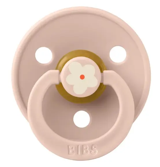 Bibs Studio Colour Jasmine Kauçuk Emzik 6-12 Ay Blush