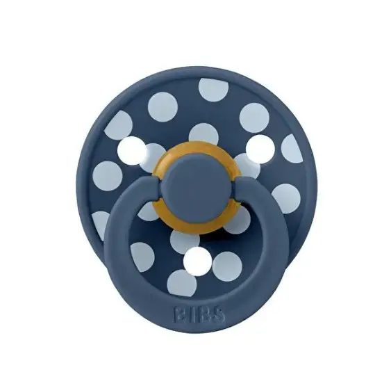 Bibs Studio Polka Big Emzik 0-6 Ay Stel Blue Baby Blue