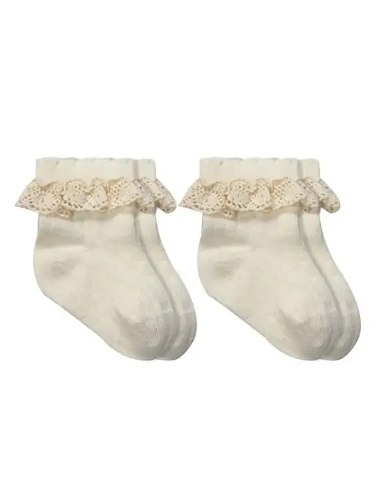 Bistyle Derby Fistolu 2li Penye Soket Çorap 10151 Naturel