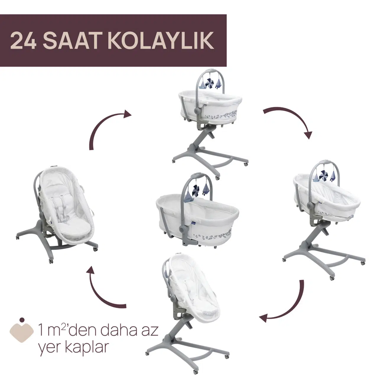 Chicco Baby Hug Pro 5in1 Beige Latte Chicco Baby Hug Pro 5in1 Beige Latte