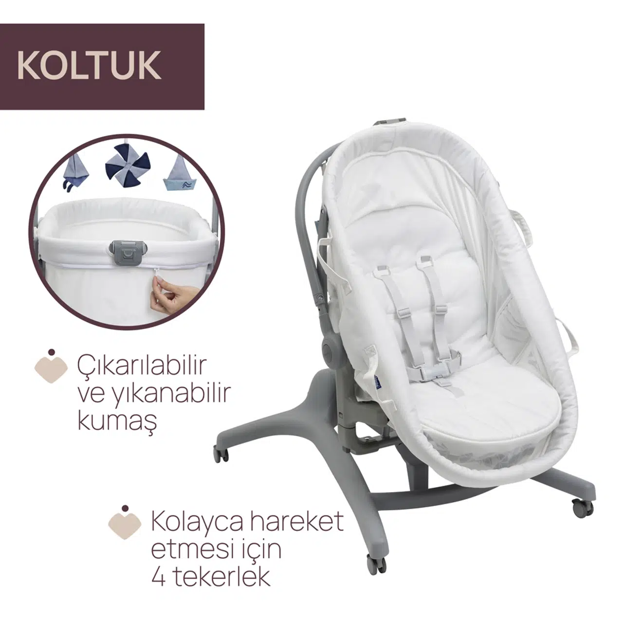 Chicco Baby Hug Pro 5in1 Beige Latte Chicco Baby Hug Pro 5in1 Beige Latte