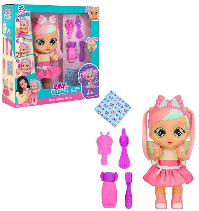 Cry Babies Bella Sabah Rutini Oyun Seti CYB83000 