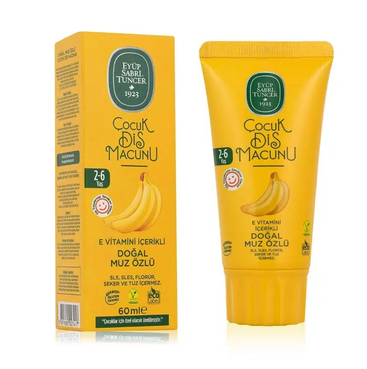 Eyüp Sabri Tuncer Çocuk Diş Macunu 60 ml Muz