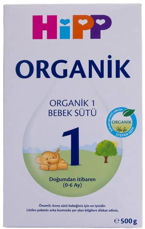 Hipp 1 Organik Bebek Sütü 500 Gr 