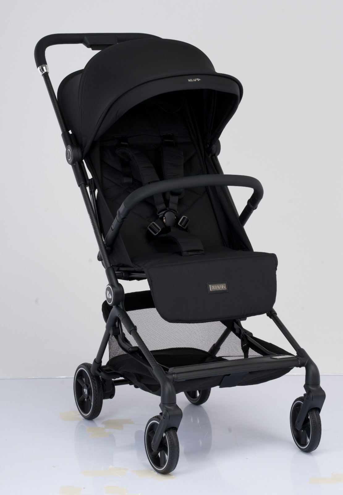 Kraft Carbon Bebek Arabası Black Silver