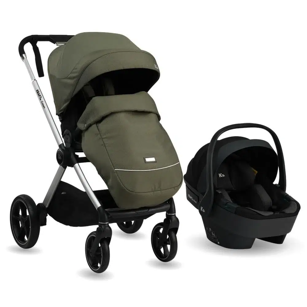 Kraft Crown I-Size Travel Sistem Bebek Arabası Green