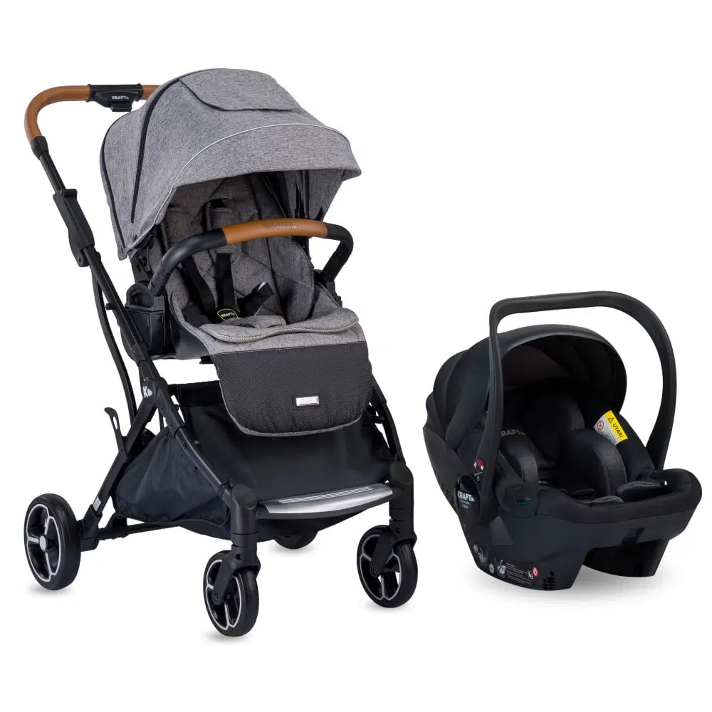 Kraft Juno I-Size Travel Sistem Bebek Arabası Light Grey