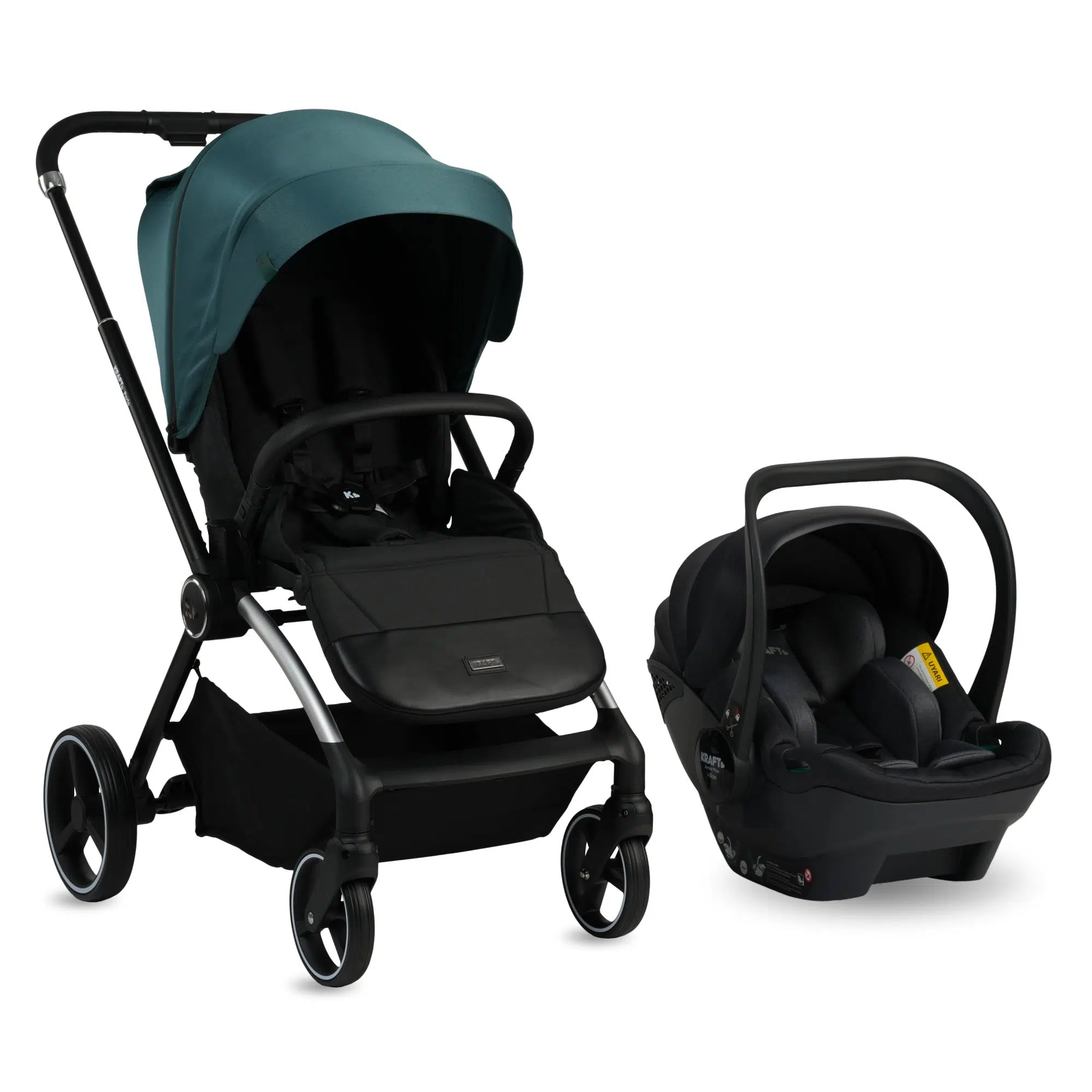 Kraft Parle Travel Sistem Bebek Arabası Green