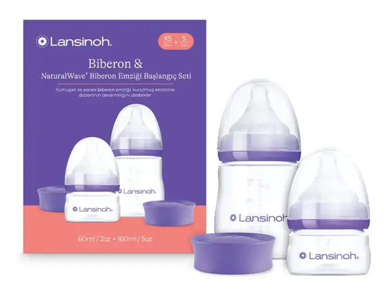 Lansinoh Yenidoğan PP Biberon Seti 60 Ml 160 Ml 