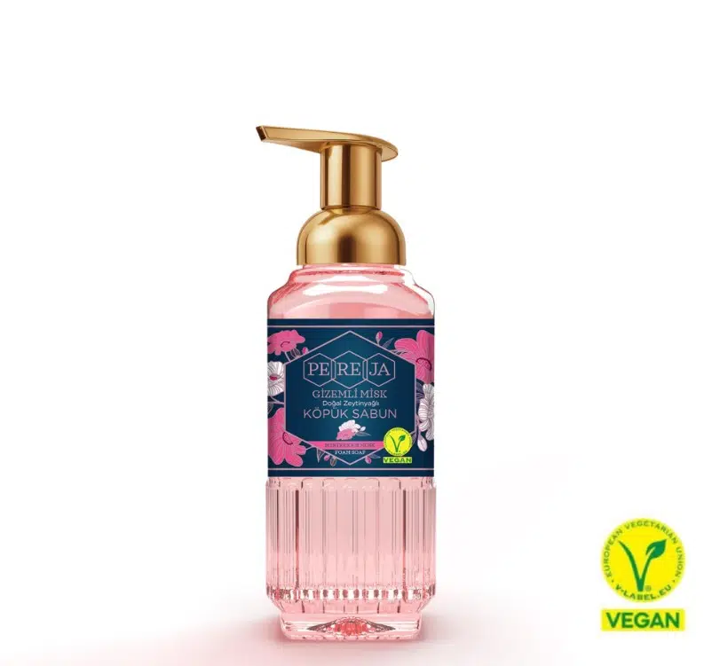 Pereja Doğal Zeytinyağlı Köpük Sabun 500 ml Gizemli Misk