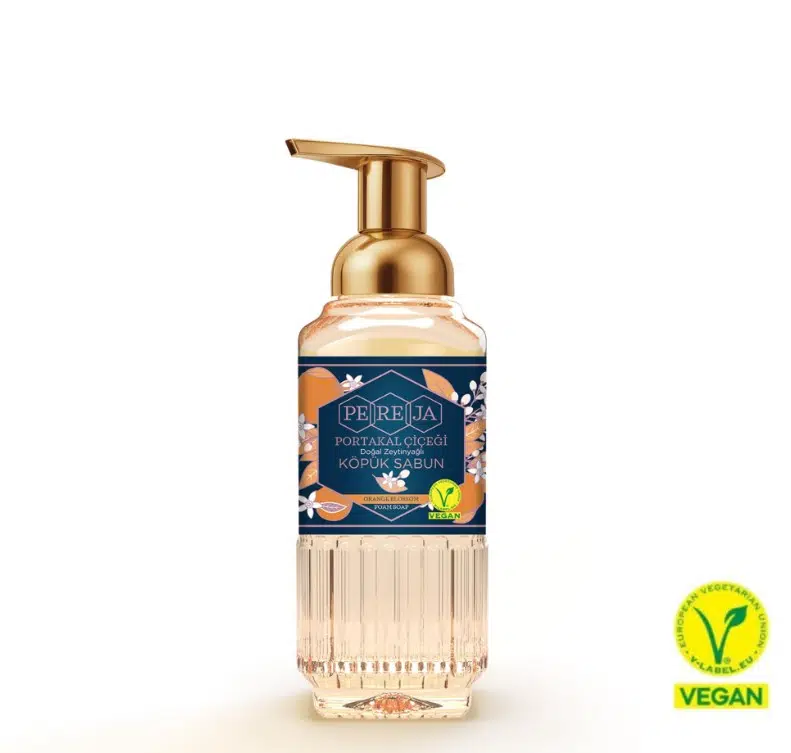 Pereja Doğal Zeytinyağlı Köpük Sabun 500 ml Portakal