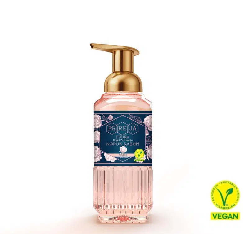 Pereja Doğal Zeytinyağlı Köpük Sabun 500 ml Pudra
