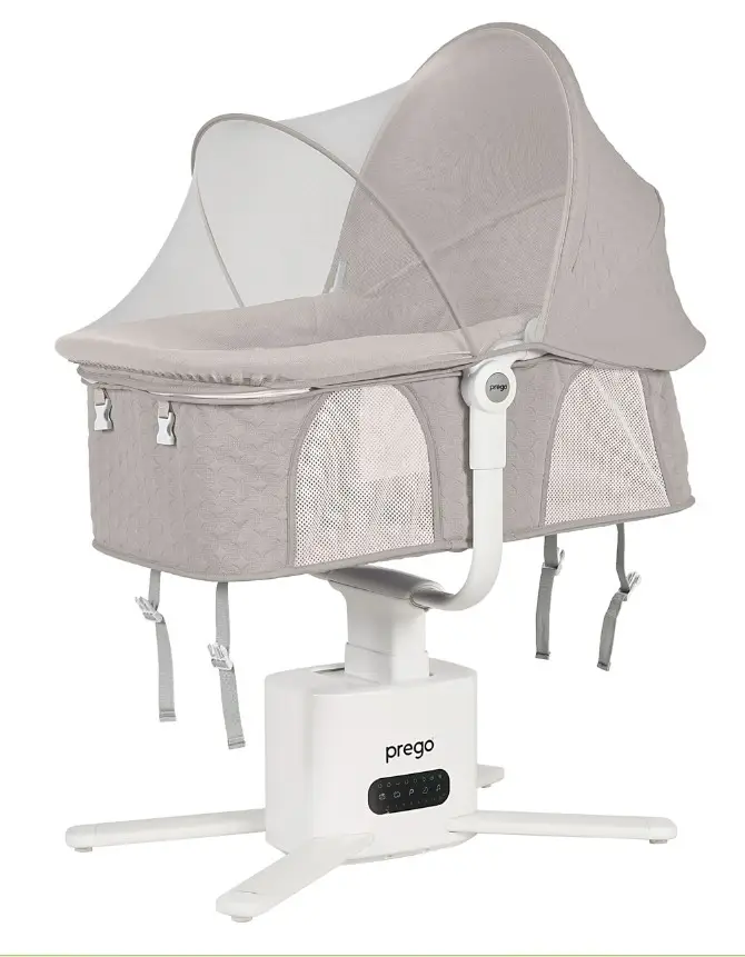 Prego 4094 Luna Elektrikli Beşik Bej
