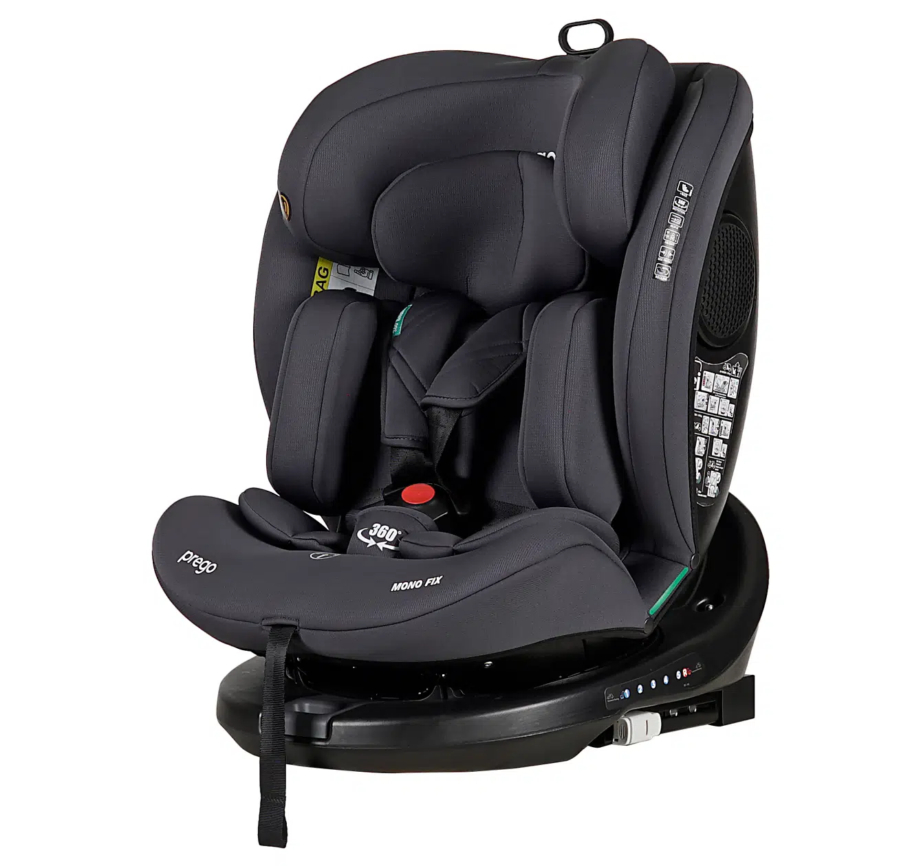 Prego CC05 Mono Fix I-Size Oto Koltuğu Gri