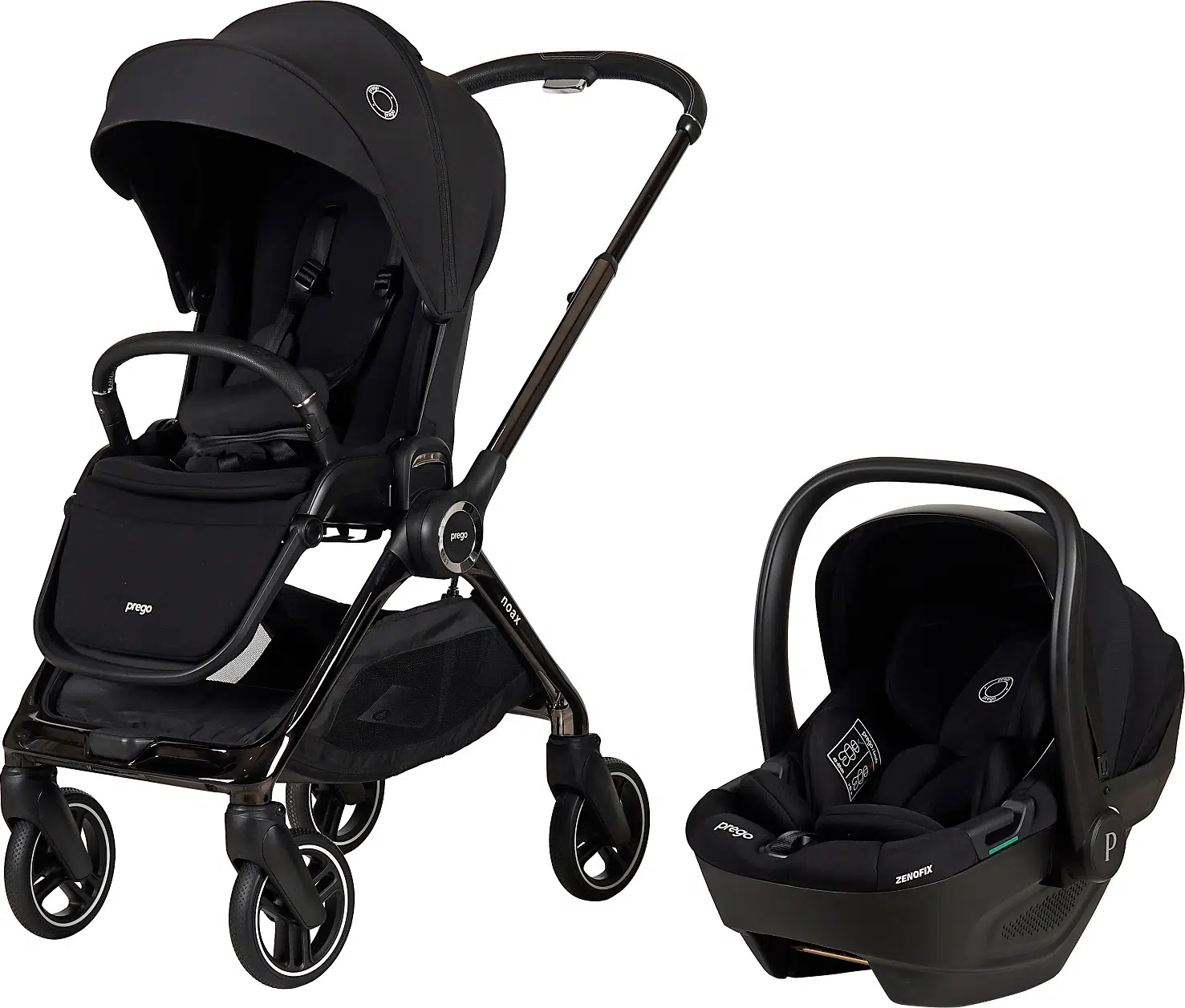 Prego Noax I-Size Travel Sistem Bebek Arabası 2440 Siyah