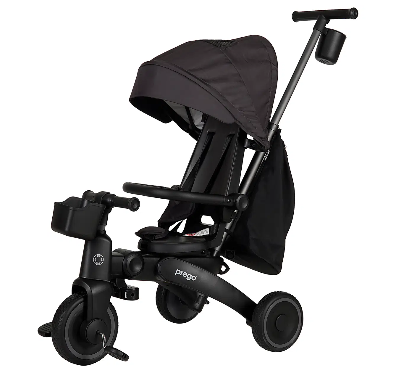 Prego T807A Evo 3 Tekerlekli Katlanabilen Bisiklet Gri