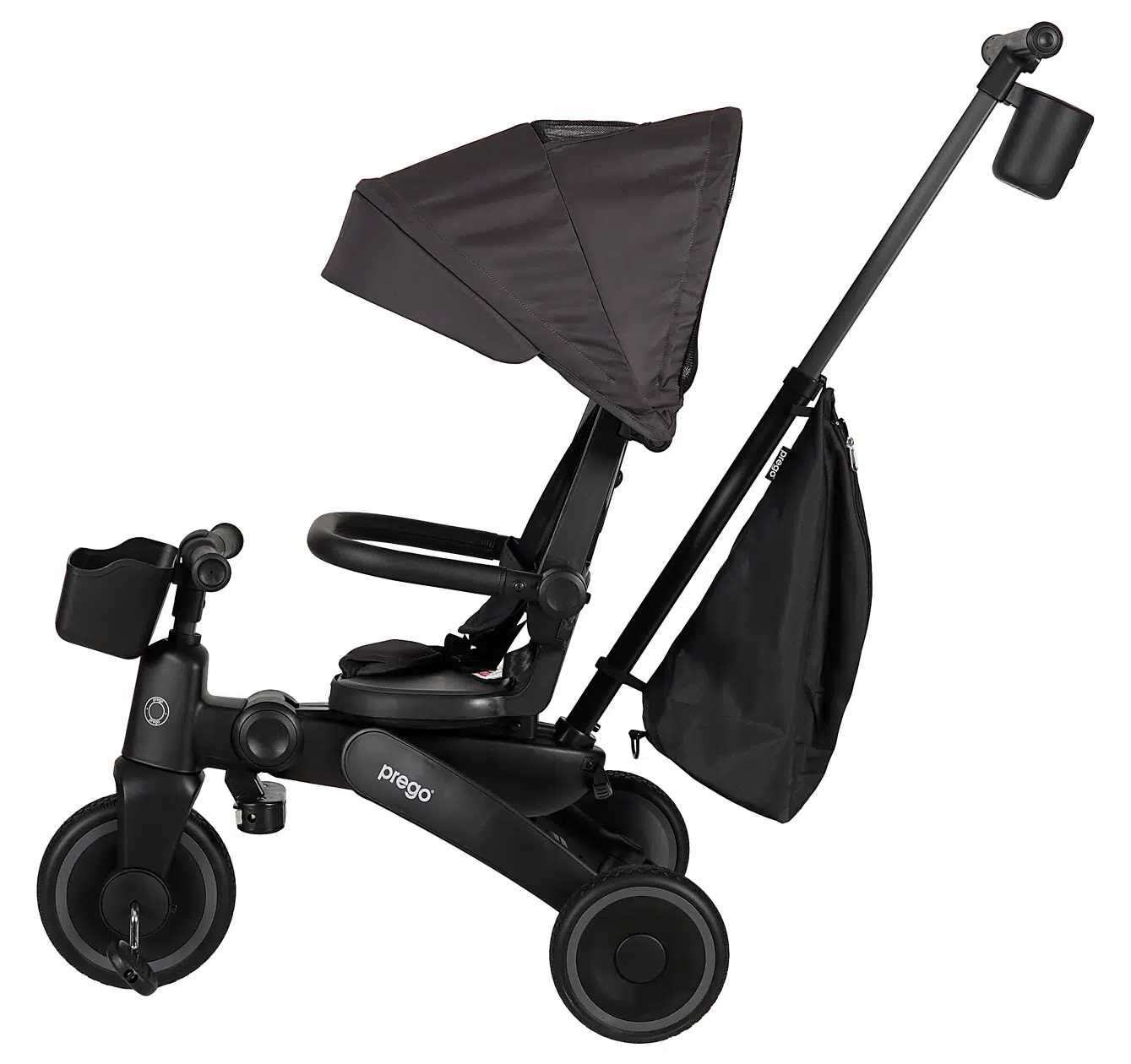 Prego T807A Evo 3 Tekerlekli Katlanabilen Bisiklet Gri Prego T807A Evo 3 Tekerlekli Katlanabilen Bisiklet Gri