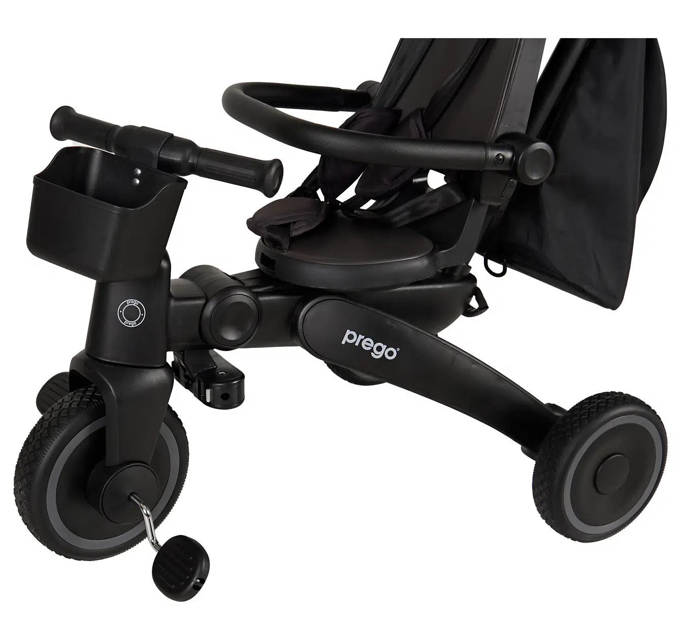 Prego T807A Evo 3 Tekerlekli Katlanabilen Bisiklet Gri Prego T807A Evo 3 Tekerlekli Katlanabilen Bisiklet Gri