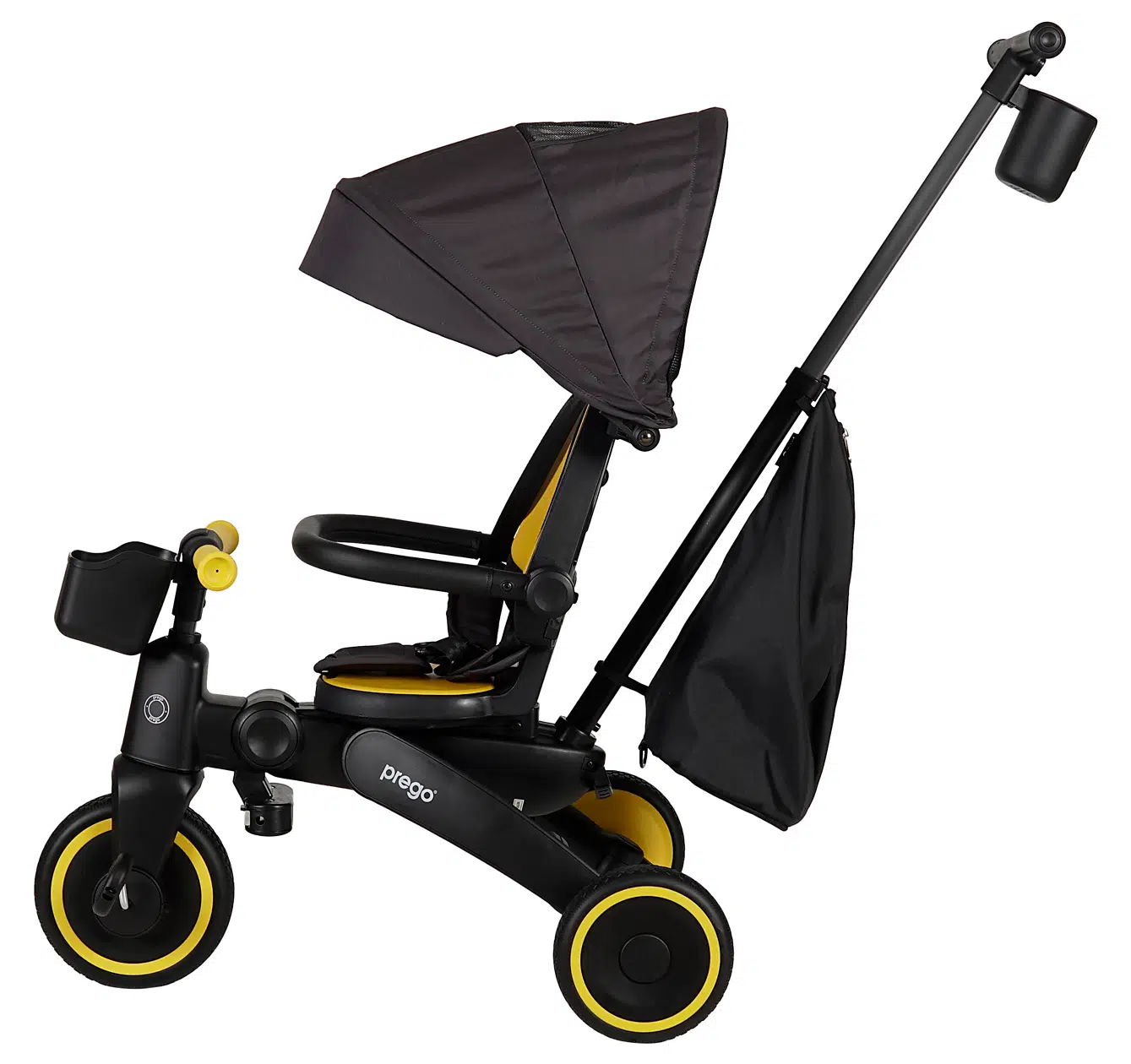 Prego T807A Evo 3 Tekerlekli Katlanabilen Bisiklet Sarı Prego T807A Evo 3 Tekerlekli Katlanabilen Bisiklet Sarı