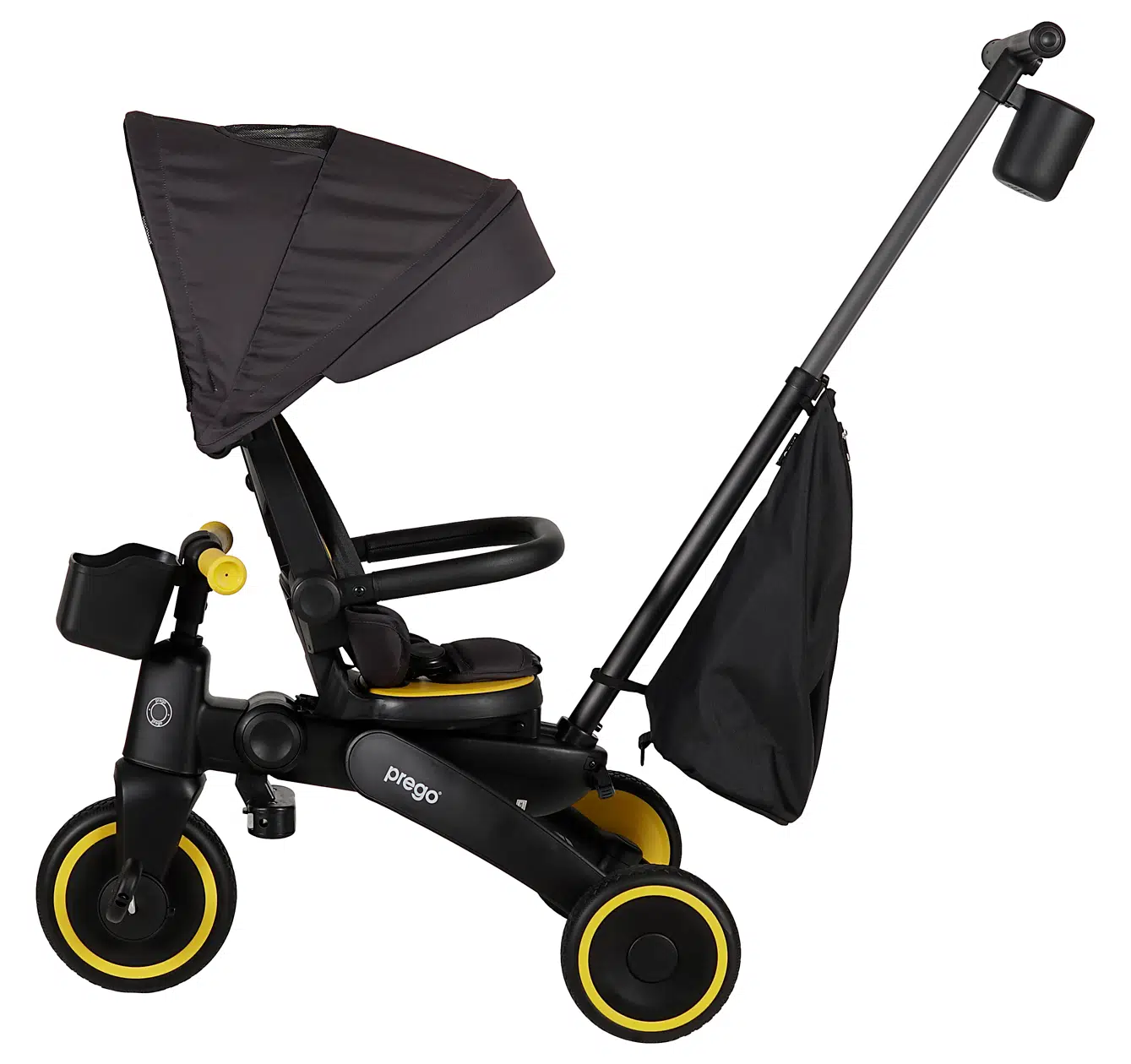 Prego T807A Evo 3 Tekerlekli Katlanabilen Bisiklet Sarı Prego T807A Evo 3 Tekerlekli Katlanabilen Bisiklet Sarı
