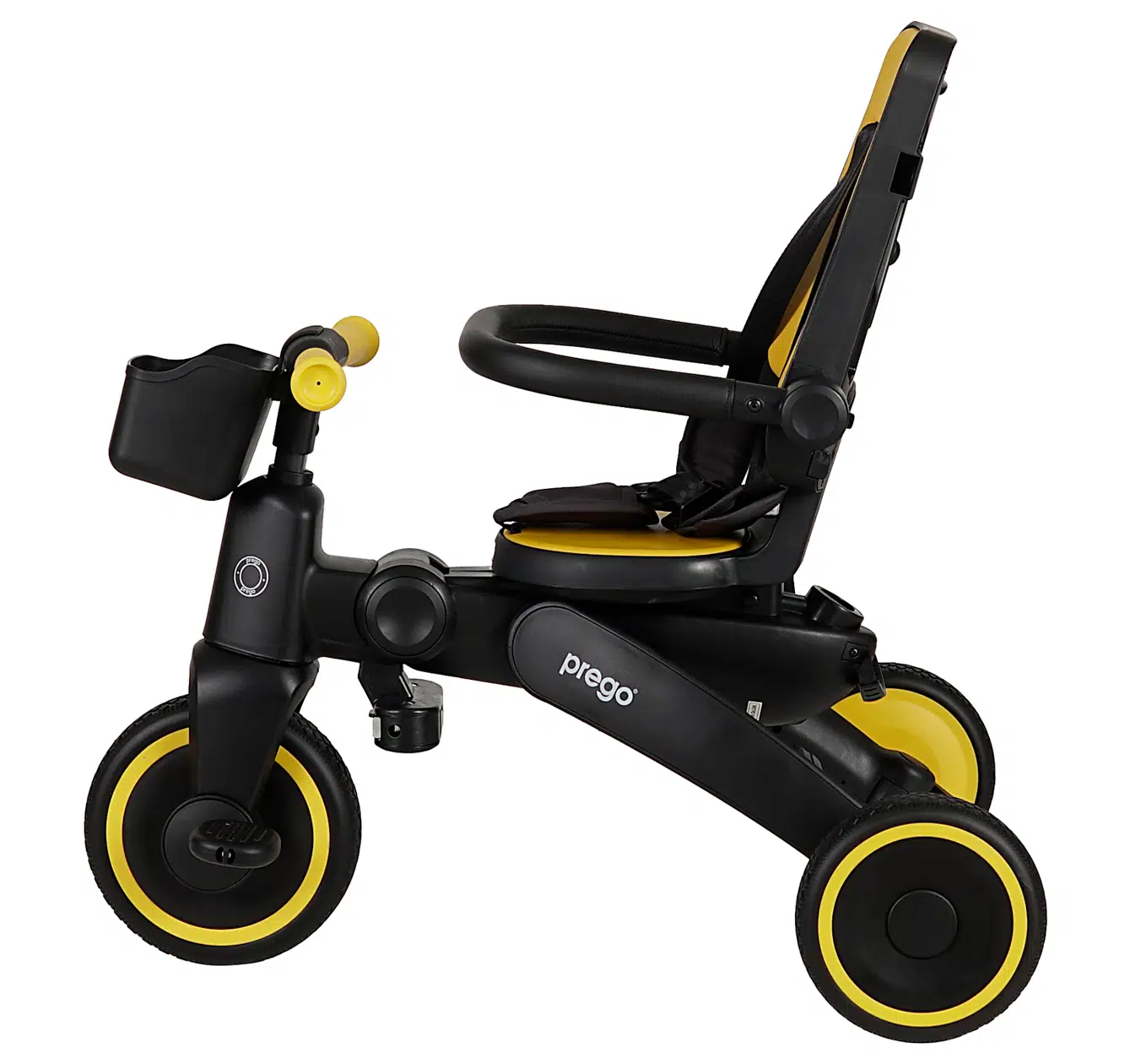 Prego T807A Evo 3 Tekerlekli Katlanabilen Bisiklet Sarı Prego T807A Evo 3 Tekerlekli Katlanabilen Bisiklet Sarı