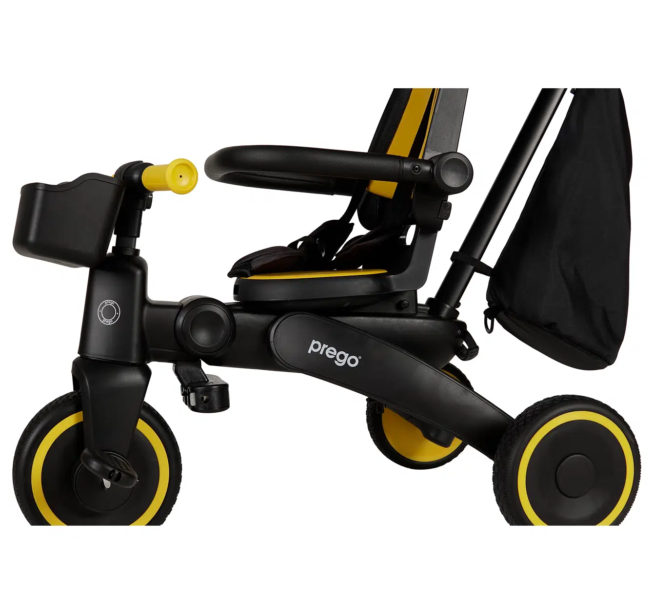 Prego T807A Evo 3 Tekerlekli Katlanabilen Bisiklet Sarı Prego T807A Evo 3 Tekerlekli Katlanabilen Bisiklet Sarı