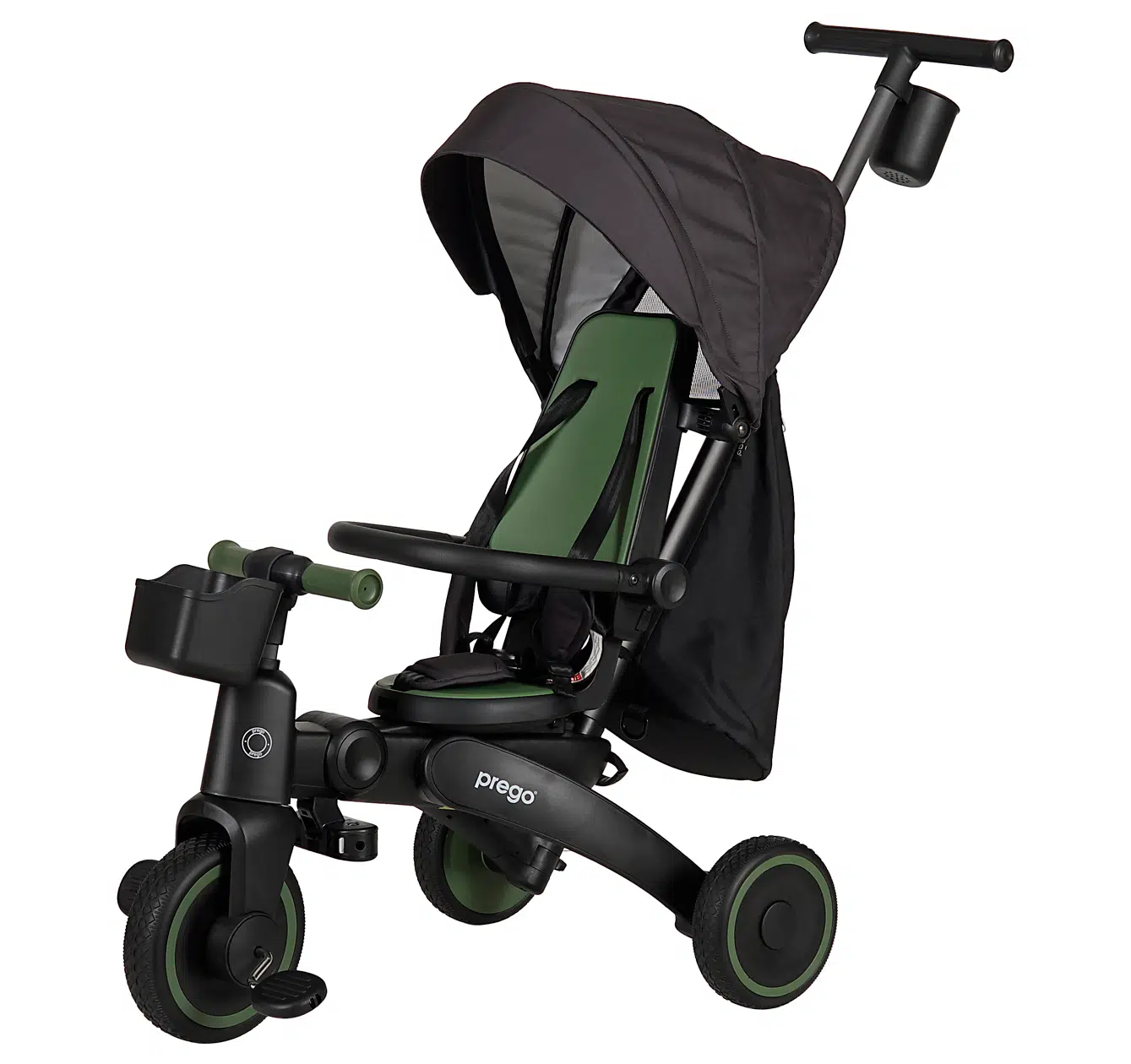 Prego T807A Evo 3 Tekerlekli Katlanabilen Bisiklet Yeşil