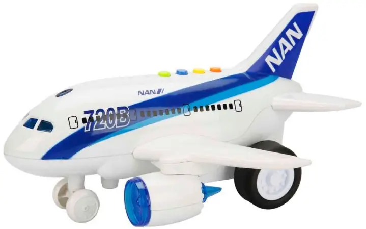 Sunman 1:16 Maxx Wheels Sesli ve Işıklı Sürtmeli Uçak S00001998 