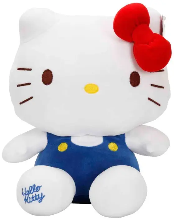 Sunman Hello Kitty Mavi Tulumlu Peluş S4 35cm S00006116 