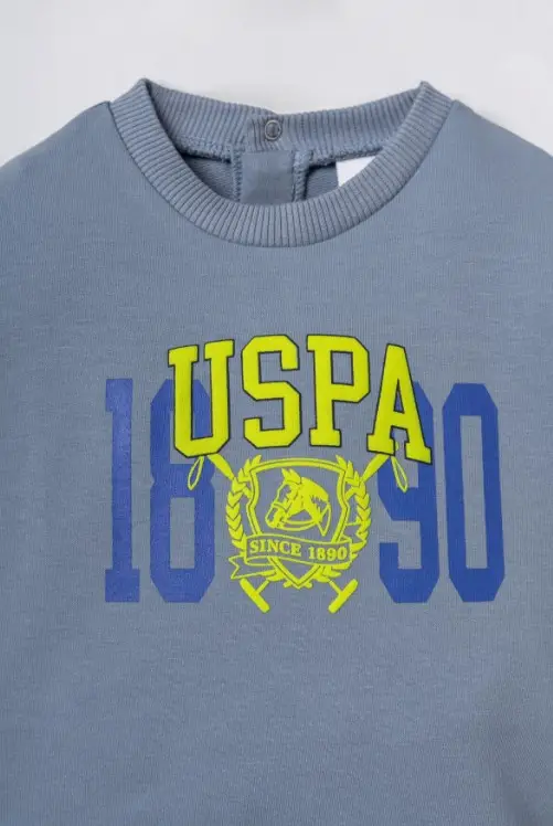 U.S. Polo Assn Erkek Bebek 2li Takım USB3167 İndigo U.S. Polo Assn Erkek Bebek 2li Takım USB3167 İndigo