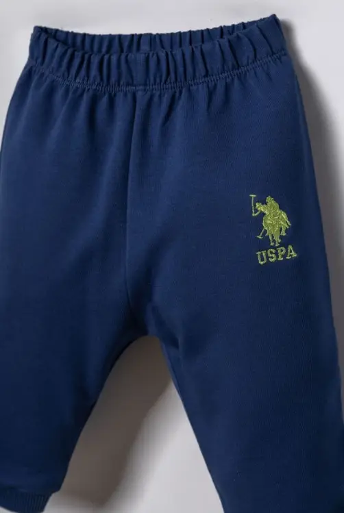 U.S. Polo Assn Erkek Bebek 2li Takım USB3167 İndigo U.S. Polo Assn Erkek Bebek 2li Takım USB3167 İndigo