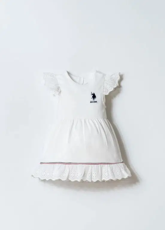 U.S. Polo Elbise USB2962 Beyaz