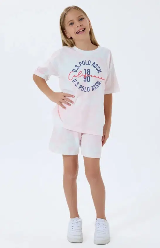 U.S. Polo Şort Takım US2514-4 Coral