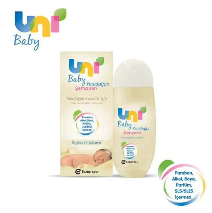 Uni Baby Yenidoğan Köpük Şampuanı 200 ml 