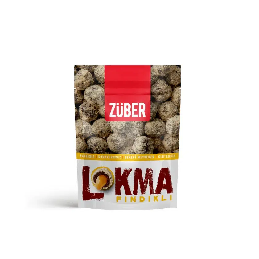Züber Lokma Meyve Topu 96 Gr Fındık